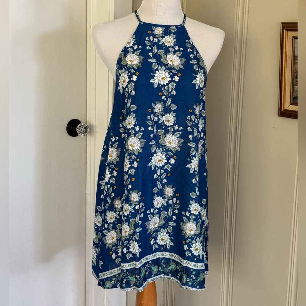 Show Me Your Mumu Gomez Halter Mini Dress